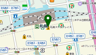 セロシア 札幌ステラプレイス店の地図画像