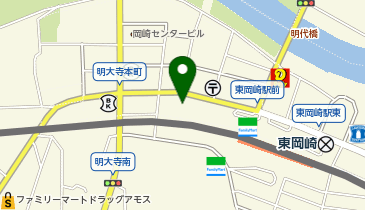 株式会社レ・アール ジュネス岡崎店2Fの地図画像