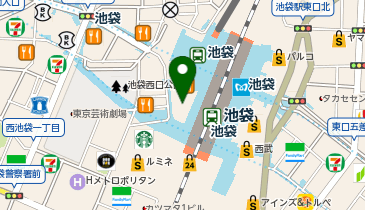 KOSUI IKEBUKURO(コースイ イケブクロ)の地図画像