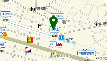 チケットセンター郵送部門の地図画像