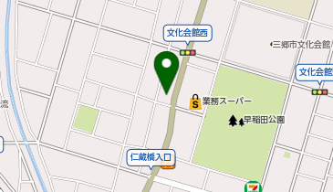 フレックス・ドリーム ハイエース三郷店の地図画像