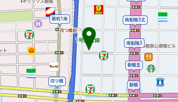 muta marine OSAKA(ムータ マリン オオサカ)の地図画像