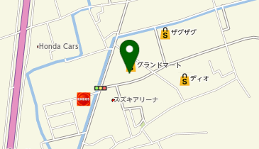 かめよそばの地図画像