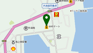 海星ムサシ 牛深店の地図画像