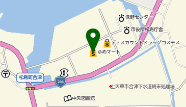 海星ムサシ 松島店の地図画像