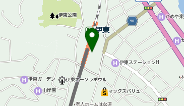 石舟庵 伊東駅店の地図画像