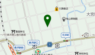 ごまの蔵 長浜店の地図画像