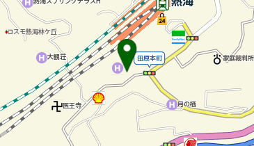 アルカヤ靴店 熱海の地図画像