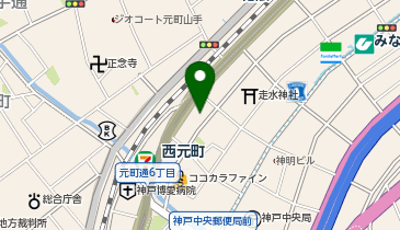 にほんのくつ 神戸店の地図画像