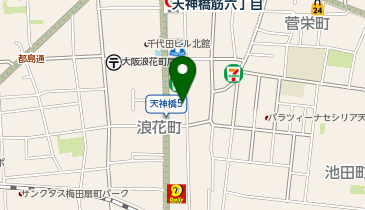 Flower MOUNTAIN(フラワー マウンテン) 天神橋筋商店街の地図画像