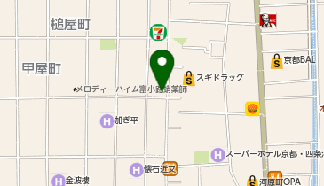 PARLEY(パーリィー) 京都の地図画像