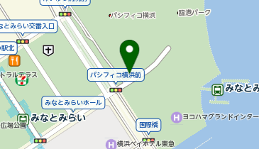 株式会社ムサ・ジャパン ヨコハマグランドインターコンチネンタルホテル店の地図画像