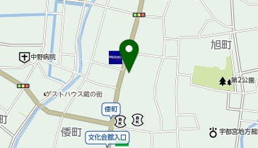 株式会社みんみん 栃木市アンテナショップ まちの駅 コエド市場の地図画像