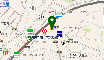 有限会社八幡屋礒五郎 京阪百貨店 守口店の地図画像