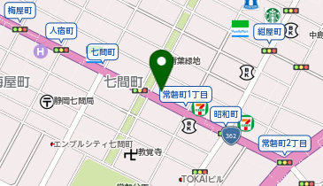 神棚の里 静岡店の地図画像