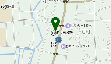 株式会社関口海苔店 東武百貨店?栃木市役所店の地図画像