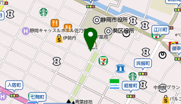 ANSHINDO(アンシンドウ) ウォッチギャラリー静岡の地図画像