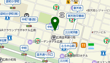 ReSeT Hiroshima(リセット ヒロシマ)の地図画像