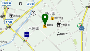 株式会社西海 山口井筒屋店の地図画像