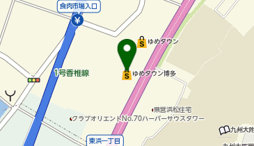 珈琲館 ゆめタウン博多店の地図画像