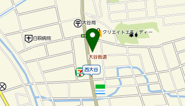 魚雄 大谷店の地図画像