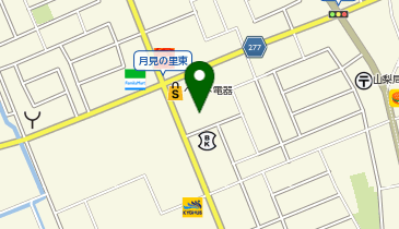 魚雄 山梨店の地図画像