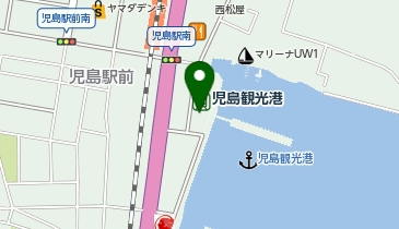 網元 海老須 岡山県漁連店の地図画像