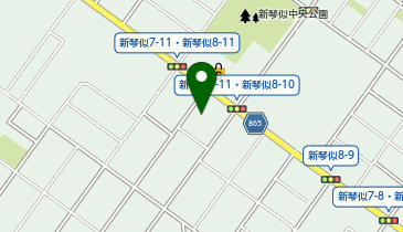 ミニバン専門店 アイカー 札幌新琴似店の地図画像