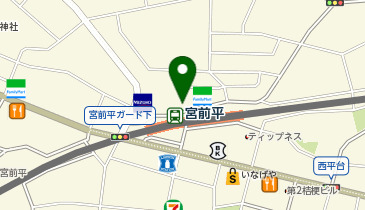 株式会社灰吹屋薬局 宮前平店調剤の地図画像