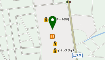 株式会社ゼロジャパン イオンモール高崎店の地図画像