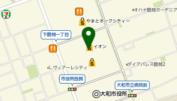 株式会社ゼロジャパン イオンモール大和店の地図画像