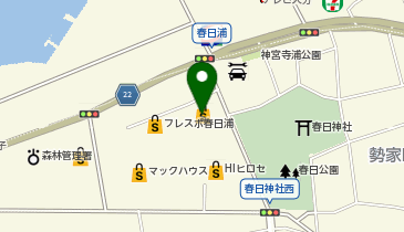 丸福水産株式会社 トキハインダストリー春日浦店の地図画像