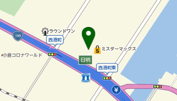 丸福水産株式会社 MrMax小倉北店の地図画像