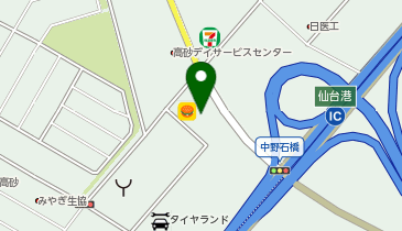 株式会社タックス宮城野 軽スマイル館の地図画像