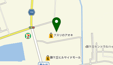 魚三 錦ケ丘店の地図画像