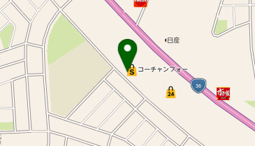 きのこ王国 コーチャンフォー美しが丘店の地図画像
