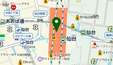 牛タン炭焼 利久 おみやげ処せんだい2号店の地図画像