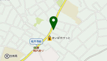 ex. flower shop & laboratory NAKAMEGURO(イクス フラワー ショップ アンド ラバトリー )の地図画像