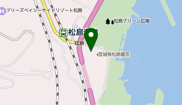 松島離宮 1F 茶屋勘右衛門の地図画像