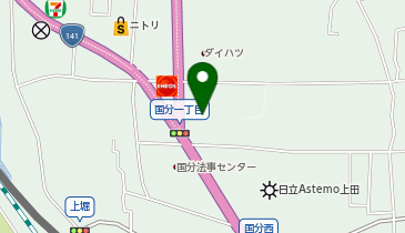 スバル信州株式会社 部品センターの地図画像