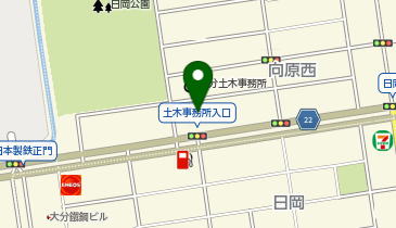 車検市場/タイヤ市場 東大分店の地図画像