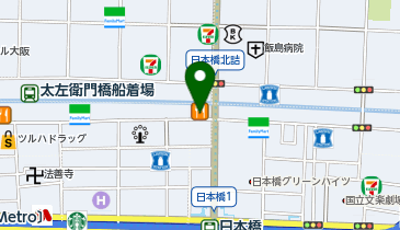 道頓堀TOKiS(トキズ)の地図画像