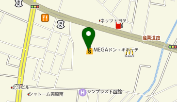 SHOO・LA・RUE(シュー ラ ルー) MEGAドン・キホーテ函館店の地図画像
