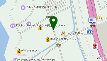 株式会社沖縄総合貿易 丘の一本松の地図画像