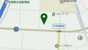 トヨタカローラ新潟 U-Car新発田店の地図画像