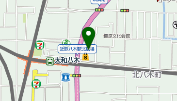 北慶 近鉄百貨店橿原店の地図画像