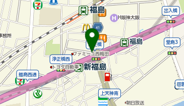 エンジェルコンタクト 新福島店の地図画像