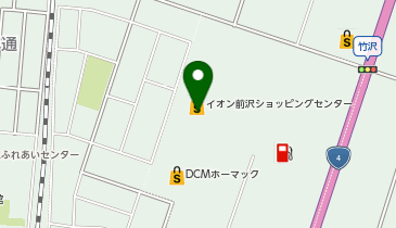 フルールきくや イオン前沢店の地図画像