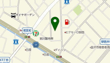 ifc 金沢店の地図画像