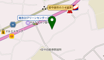 株式会社大東青果 安中店の地図画像